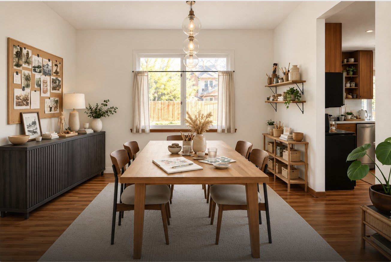 Dining room concept visualization