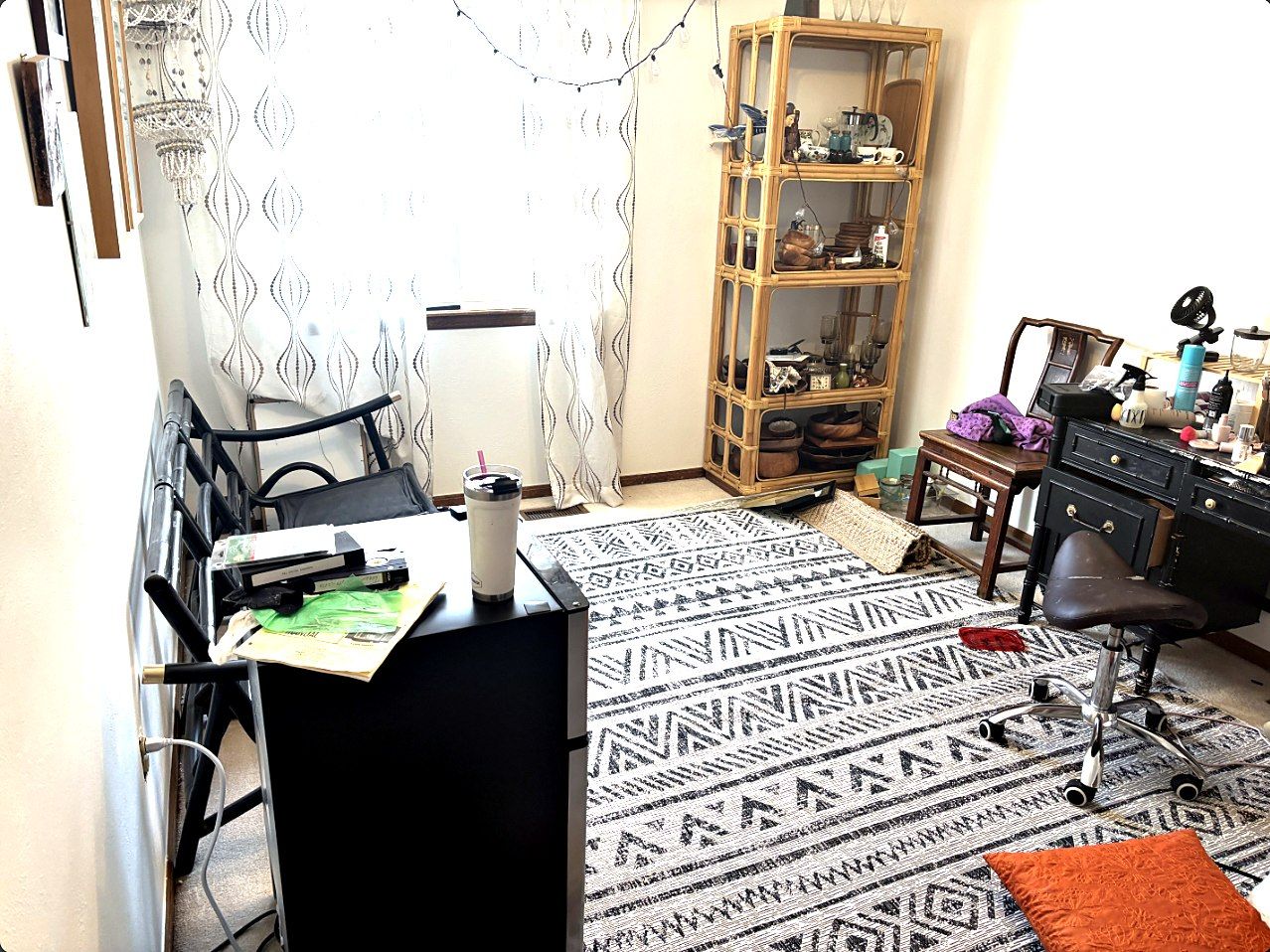Craft room before