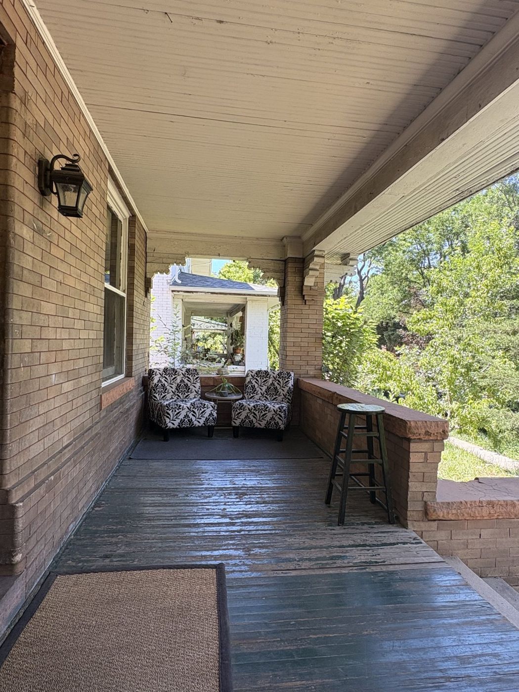 Porch before